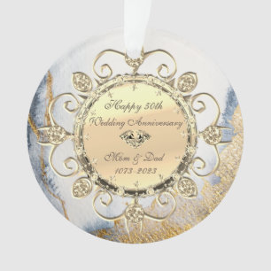 Diamants Gold Touch 50e anniversaire Mariage