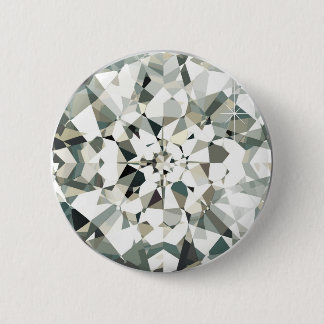 Diamond 2 Inch Round Button