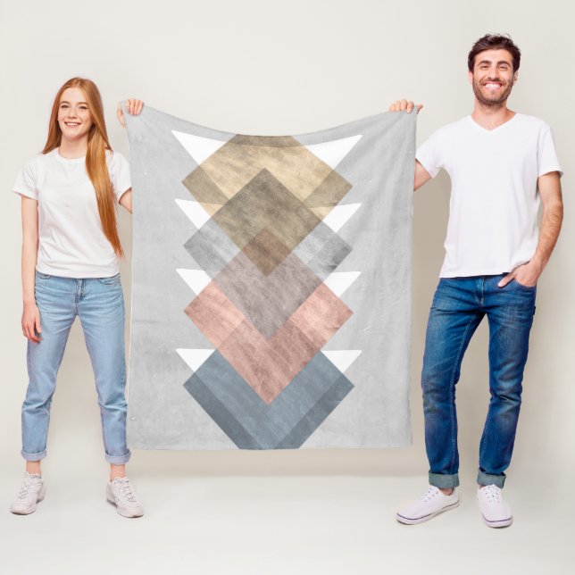 Diamond Align I Fleece Blanket (In Situ)