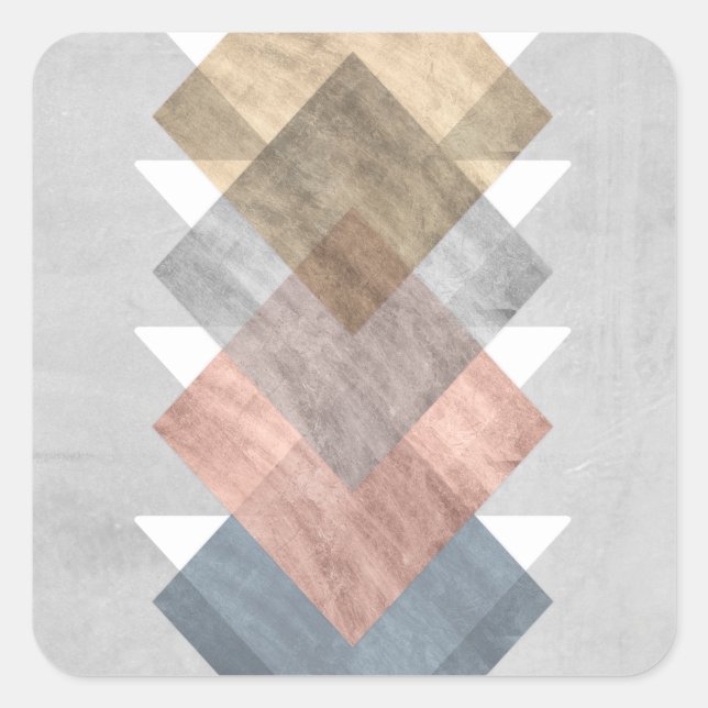 Diamond Align I Square Sticker (Front)