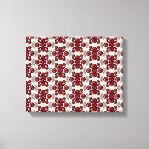 Diamond and Ruby Canvas Print