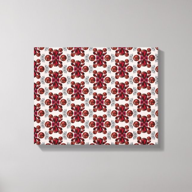 Diamond and Ruby Canvas Print (Front)