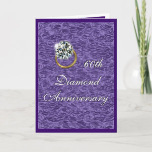 Diamond Anniversary Invitation