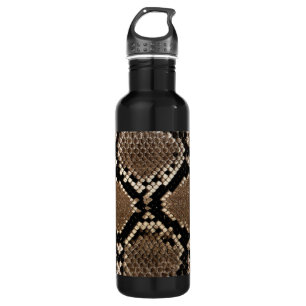 Diamond Back Rattlessnake Skin 710 Ml Water Bottle
