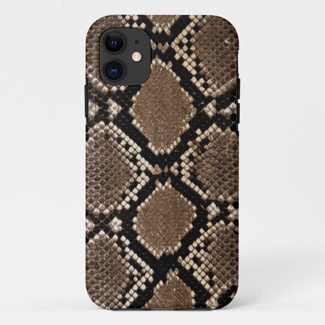 Diamond Back Rattlessnake Skin Case-Mate iPhone Case (Back)