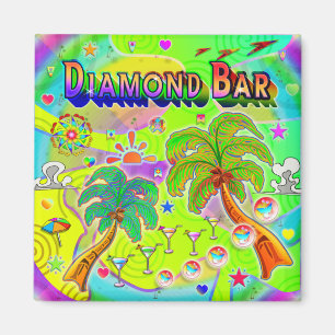 Diamond Bar Mind Focus Magnet