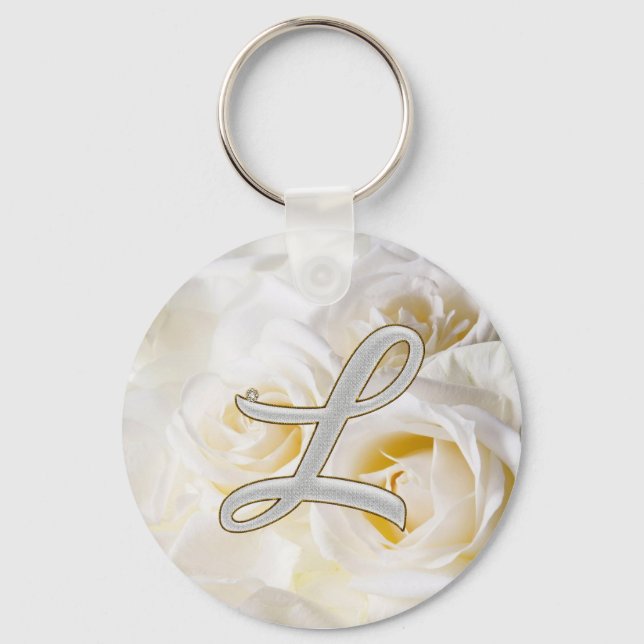 Diamond Bling L Keychain (Front)
