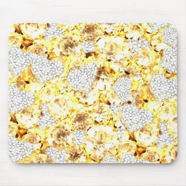 DIAMOND BLING! MOUSE PAD (Front)