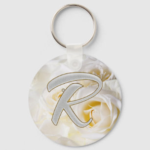 Diamond Bling R Keychain