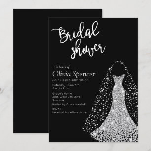 Diamond Bridal Shower Invitation