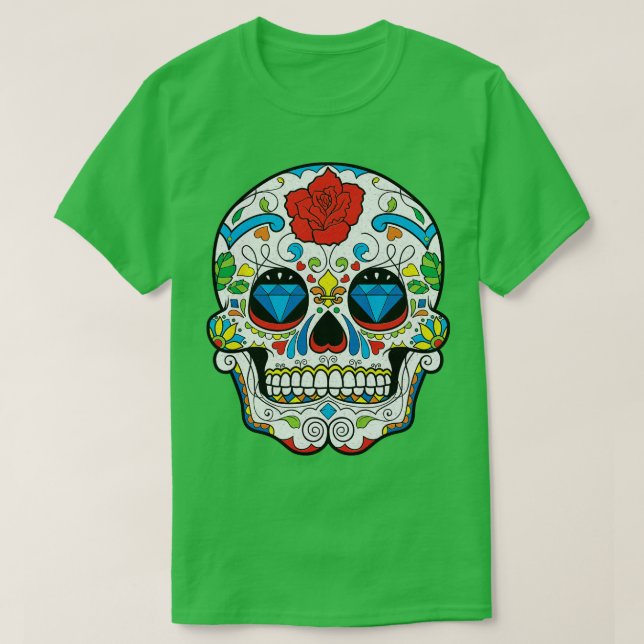 Diamond Calavera T-Shirt (Design Front)