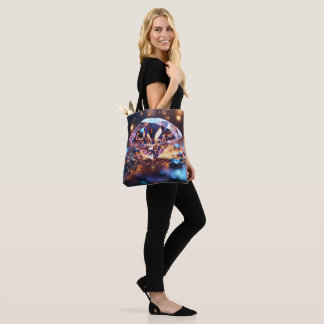 "Diamond Chic : Le Sac fourre-tout Luxe"
