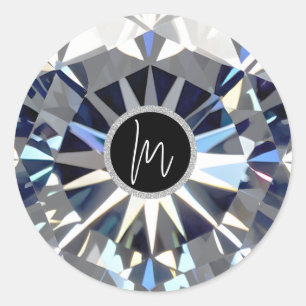 Diamond Classic Round Sticker
