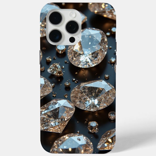 Diamond coque iphone a l'air d'un vrai diamant lux (Verso)