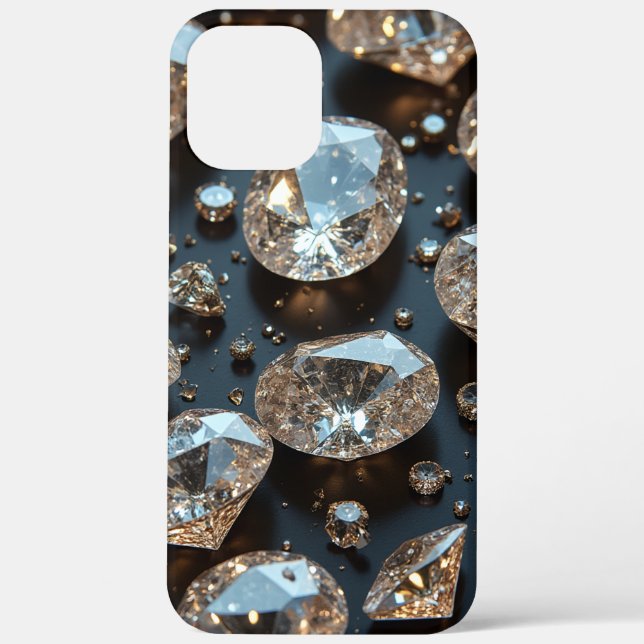 Diamond coque iphone a l'air d'un vrai diamant lux (Verso)