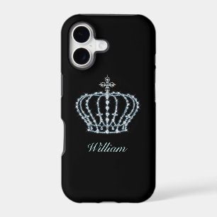 Diamond Crown Customizable iPhone Case