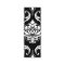 Diamond Damask in White on Black