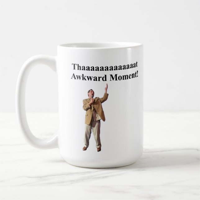 Diamond Dean Ce Moment Awkward Coffee Mug (Gauche)
