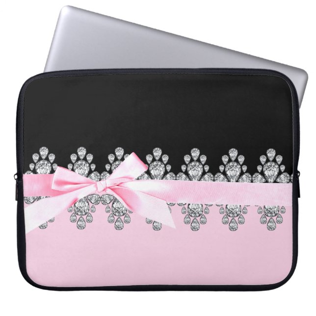 Diamond Delilah Laptop Sleeve (Front)