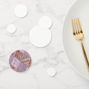 Diamond Designs In Pinks Confetti
