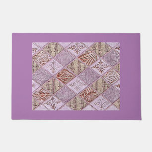 Diamond Designs In Pinks Doormat