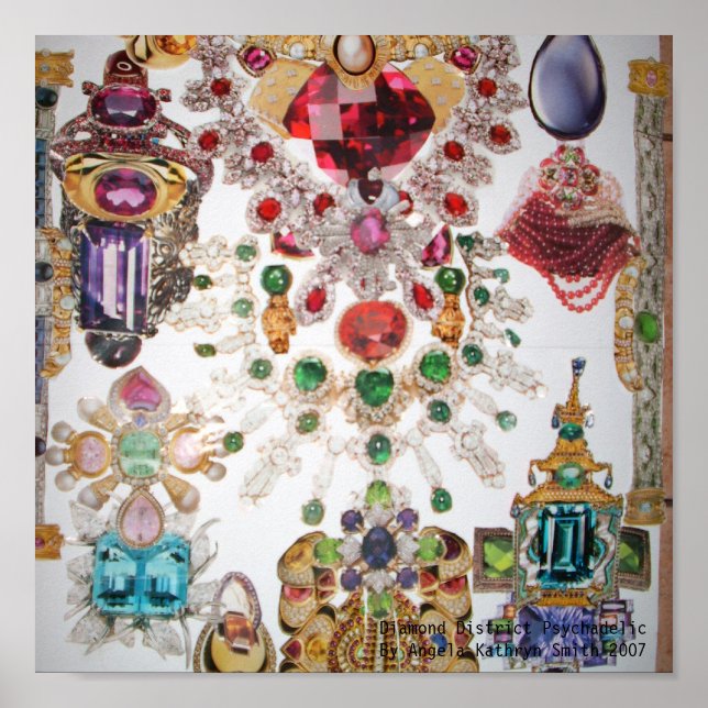 Diamond District Psychadelic Poster (Front)