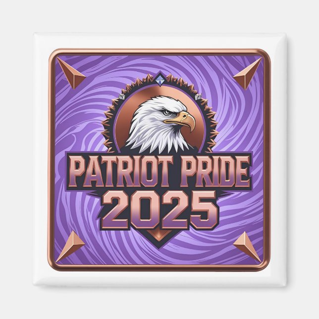 Diamond Eagle Magnet (Front)