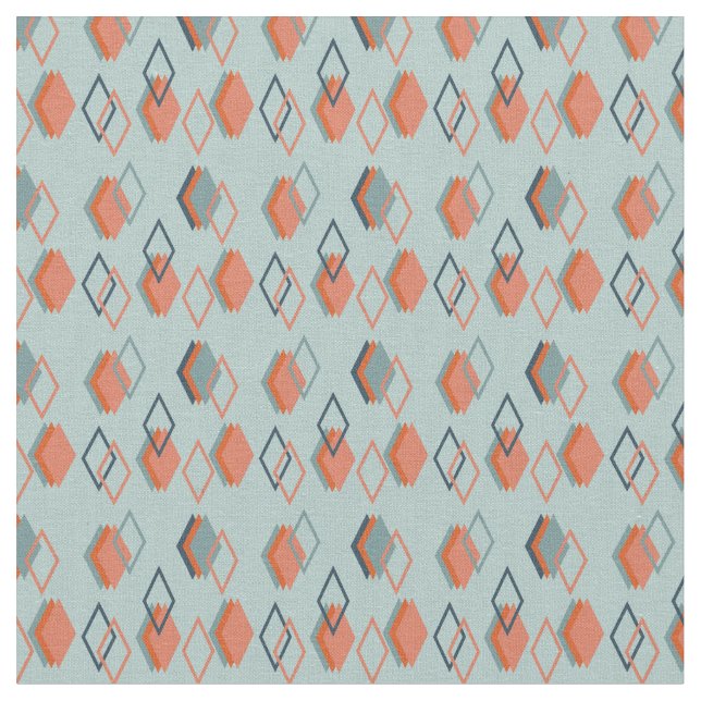 Diamond Echoes  Fabric (Close Up)