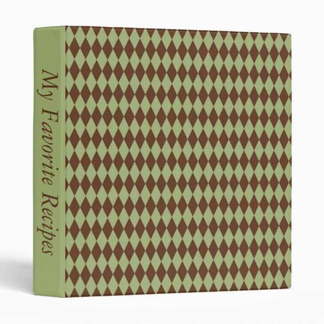 Diamond Explosion Recipe Album Binder (Front/Spine)