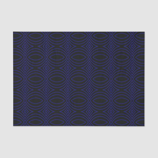 Diamond Eyes Modern Pop Art Abstract  Tissue Paper (Front)