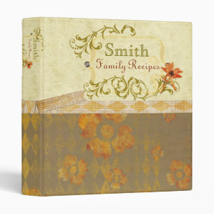 Diamond Flurish Recipe Binder