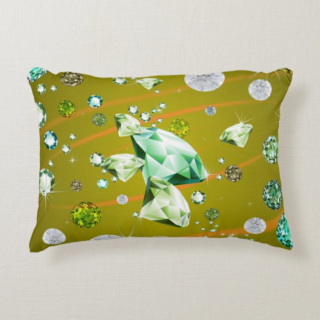 Diamond Galaxy 10 Accent Pillow (Front)