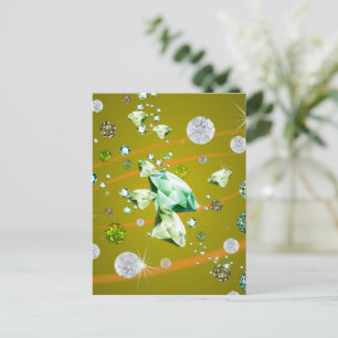 Diamond Galaxy 10 Holiday Postcard