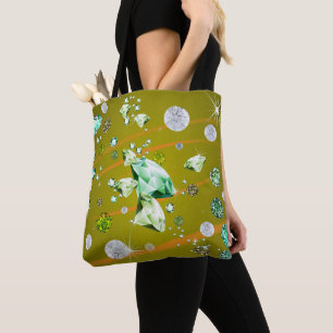 Diamond Galaxy 10 Tote Bag