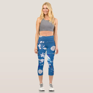 Diamond Galaxy 12 Capri Leggings