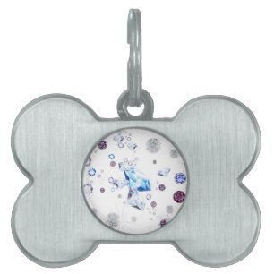Diamond Galaxy 1 Pet ID Tag