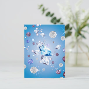 Diamond Galaxy 4 Postcard