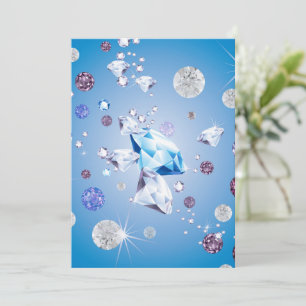 Diamond Galaxy 4 Thank You Card