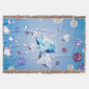 Diamond Galaxy 4 Throw Blanket