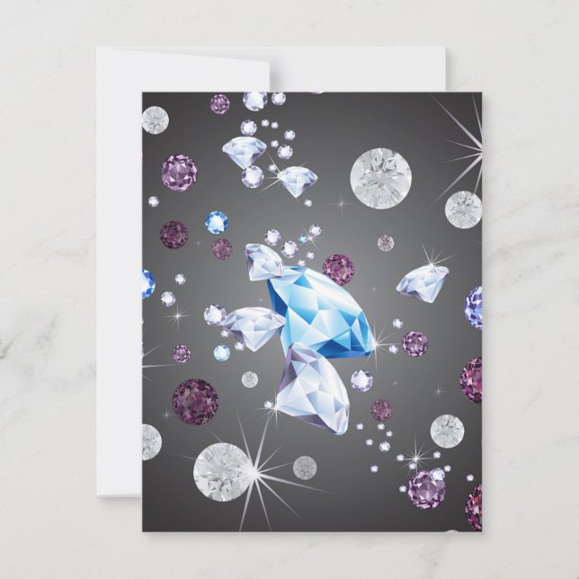 Diamond Galaxy 5 Card (Front)