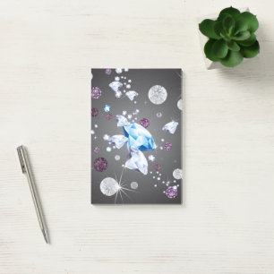 Diamond Galaxy 5 Post-it Notes