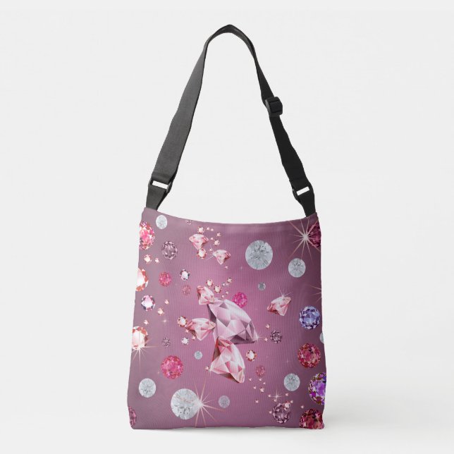 Diamond Galaxy 9 Crossbody Bag (Front)