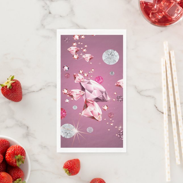 Diamond Galaxy 9 Napkin (Insitu)