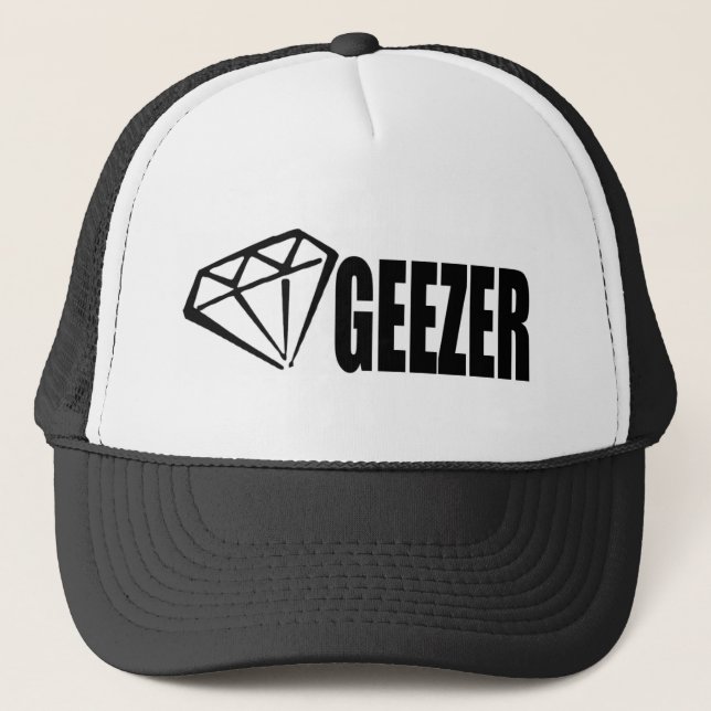 DIAMOND GEEZER TRUCKER HAT (Front)