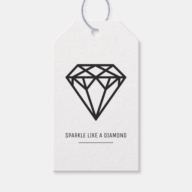 Diamond Gift Tags (Front)
