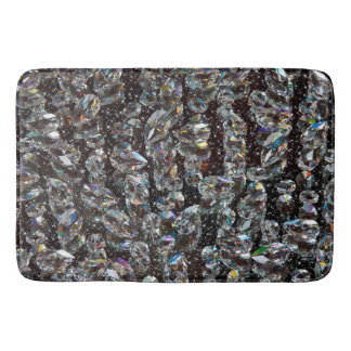Diamond Glitter Sparkle Elegant  Bath Mat
