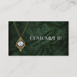 Diamond Gold Bling Custom Business Cards