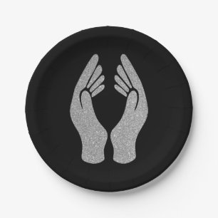 Diamond Hands Paper Plate