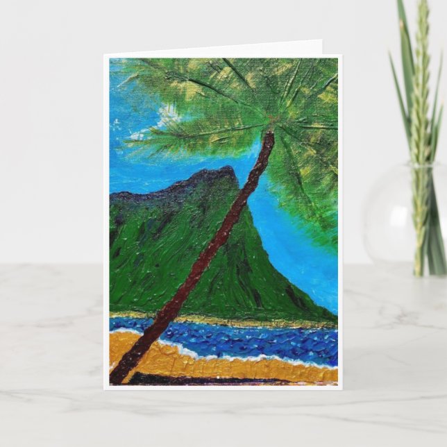 Diamond Head Card <Blank Inside> (Front)