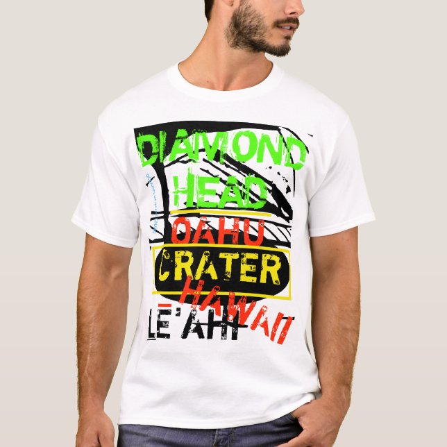 DIAMOND HEAD CRATER T-Shirt (Front)